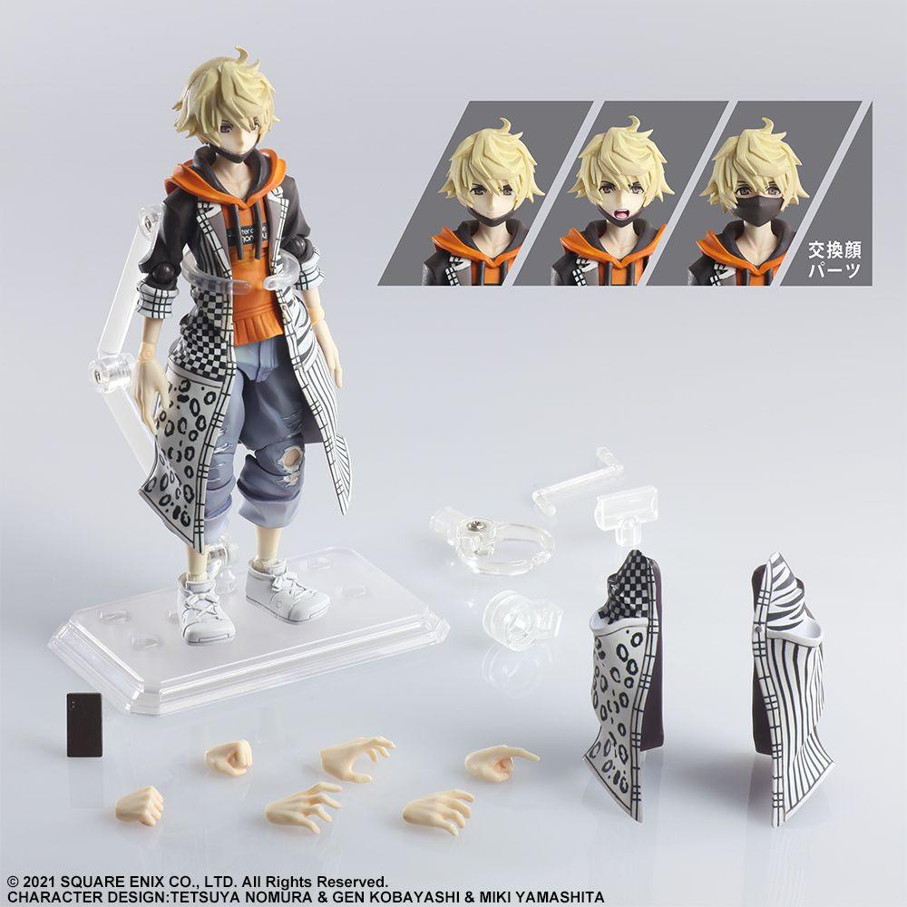 The World Ends With You The Animation Bring Arts Action Figure (Rindo) - DataBlitz