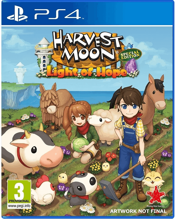 PS4 HARVEST MOON LIGHT OF HOPE COLLECTORS EDITION REG.2 - DataBlitz