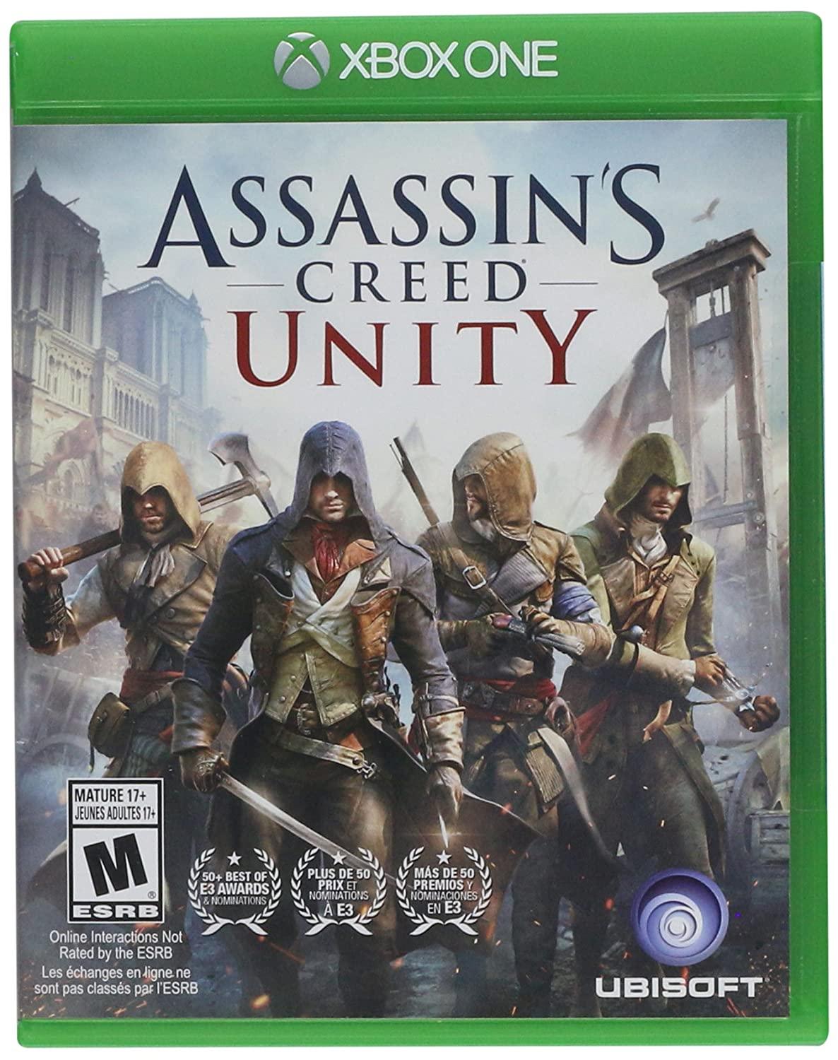 XBOX ONE ASSASSINS CREED UNITY US (ENG/FR) - DataBlitz