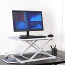 FLEXISPOT STANDING DESK CONVERTERS ML2 27-INCHES (WHITE) - DataBlitz