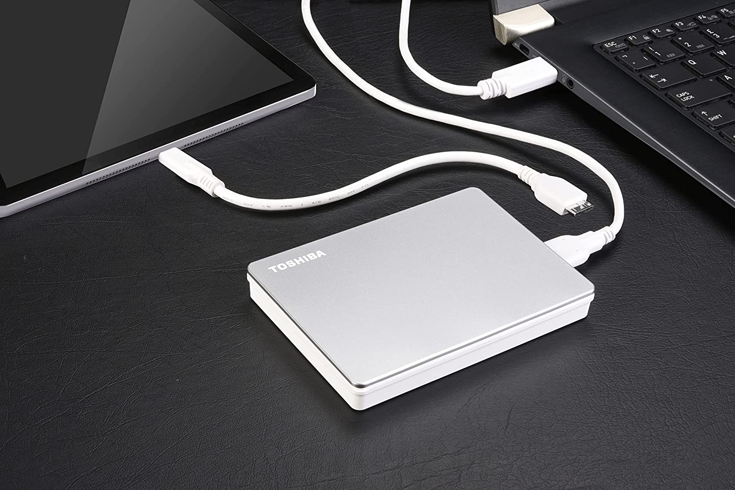Toshiba Canvio Flex 2TB 2.5" USB 3.2 Portable External Hard Drive