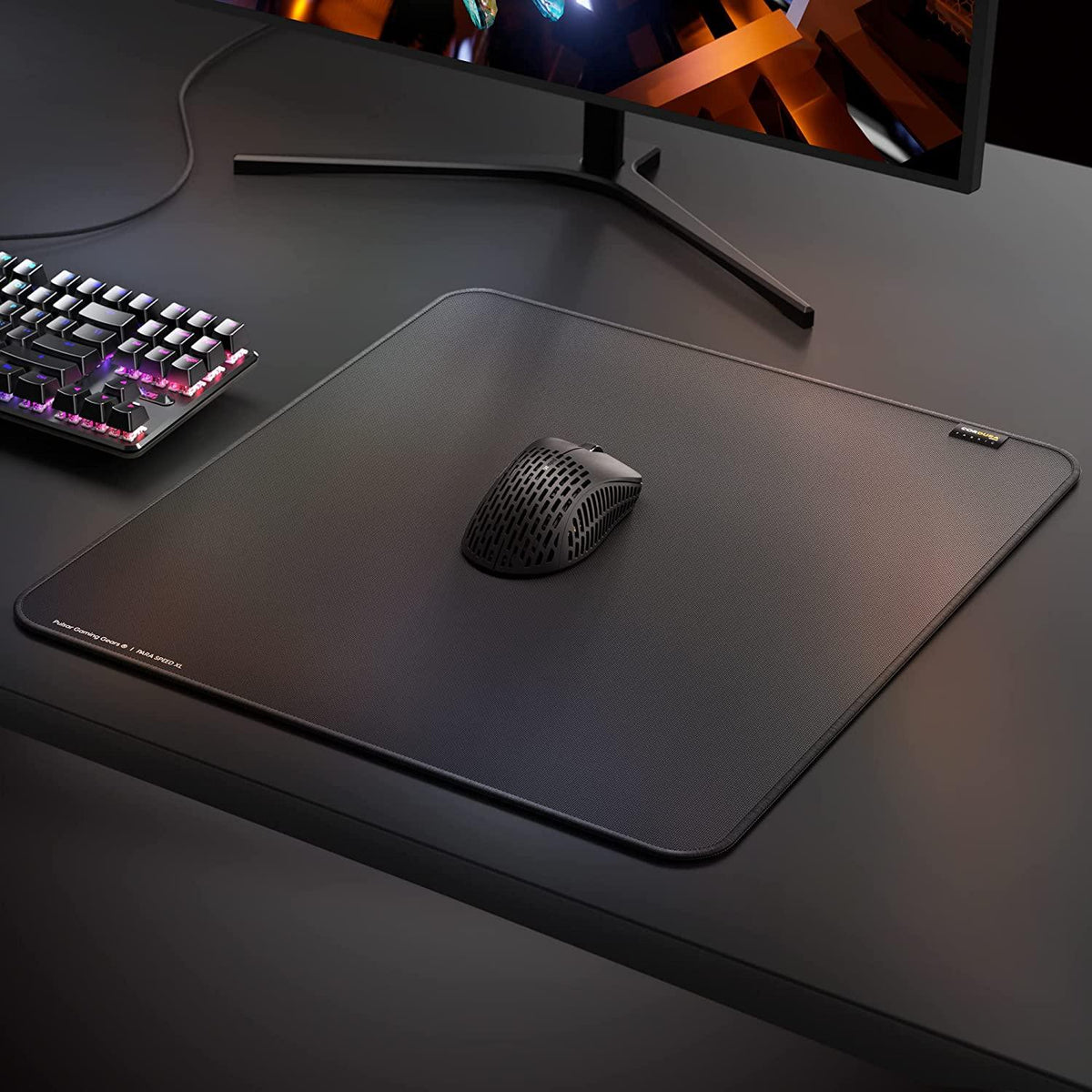 Pulsar Para Speed V2 Mouse Pad XL (High Speed) (Black) (PMP12XLB) - DataBlitz