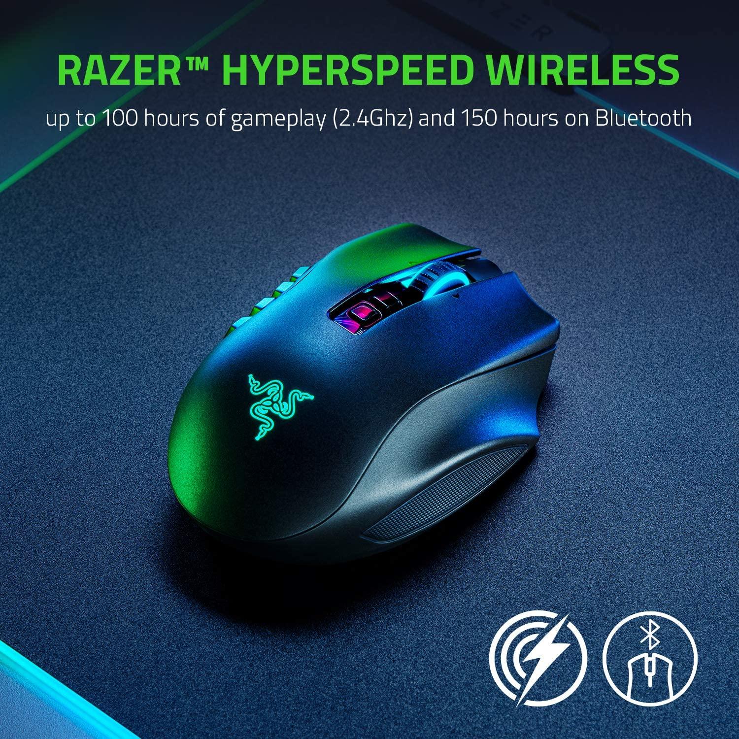 RAZER NAGA PRO MODULAR WIRELESS GAMING MOUSE - DataBlitz