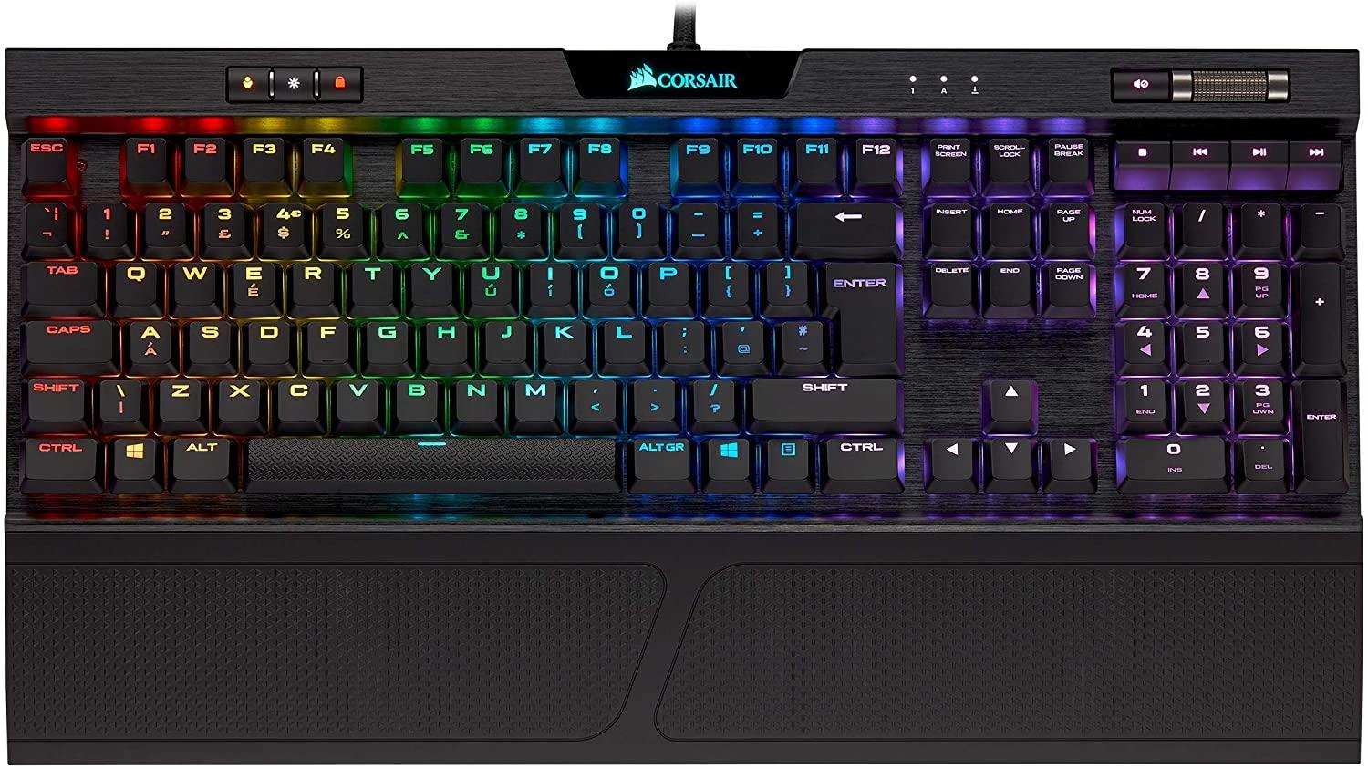 CORSAIR K70 RGB MK.2 LOW PROFILE RAPIDFIRE MECHANICAL GAMING KEYBOARD - DataBlitz