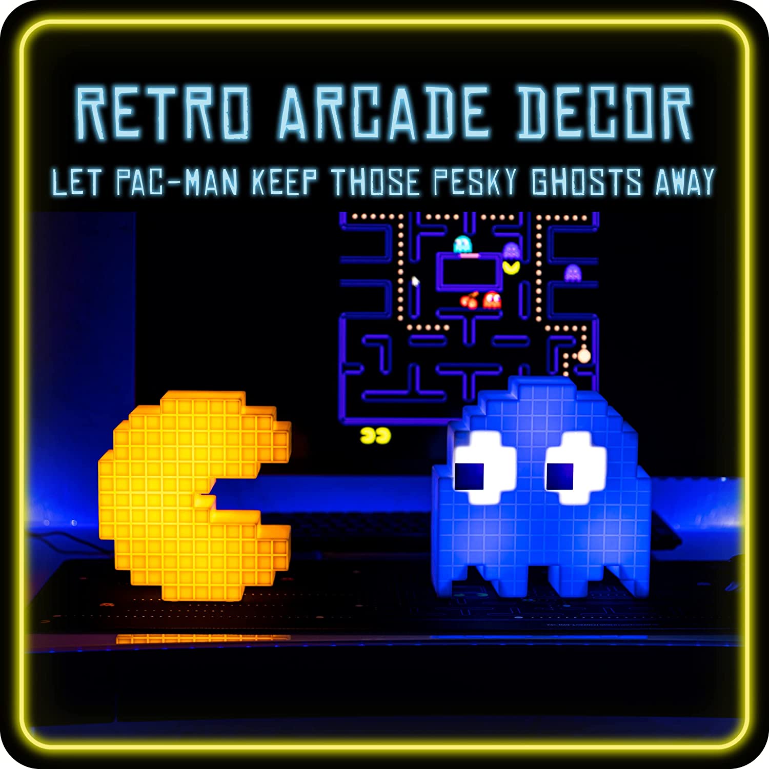 Paladone Pac-Man Classic Pixelated Style Light (PP4900PMV2)