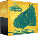 POKEMON TRADING CARD GAME SS2 SWORD & SHIELD REBEL CLASH ELITE TRAINER BOX - DataBlitz