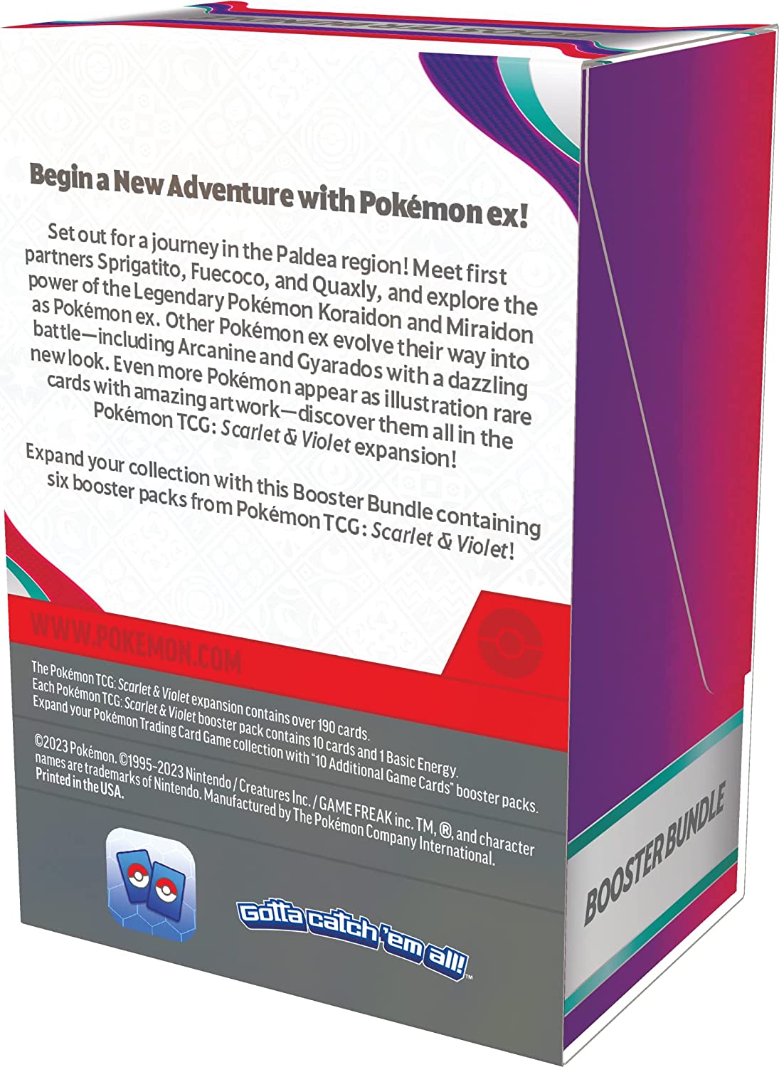 Pokemon Trading Card Game SV01 Scarlet & Violet 6 Booster Bundle