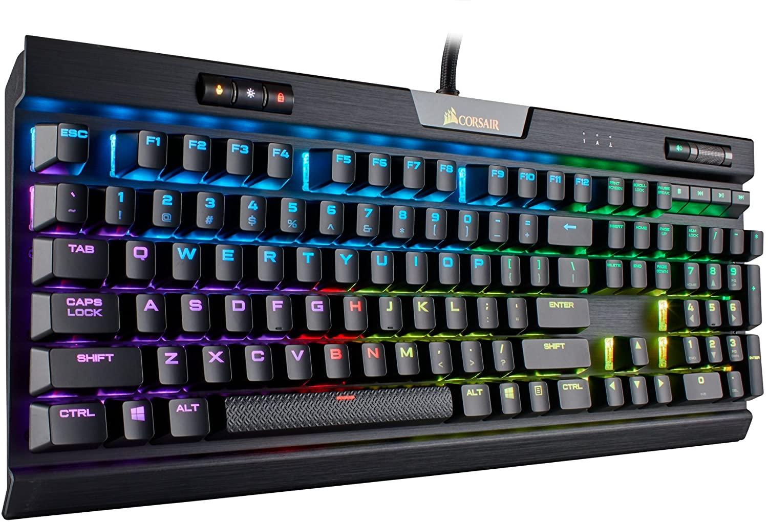 Corsair K70 RGB MK.2 MX Silent Mechanical Gaming Keyboard (Cherry MX Silent RGB) - DataBlitz