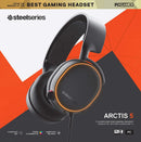 STEELSERIES ARCTIS 5 BLACK 7.1 SURROUND RGB GAMING HEADSET 2019 EDITION (PN61504) - DataBlitz