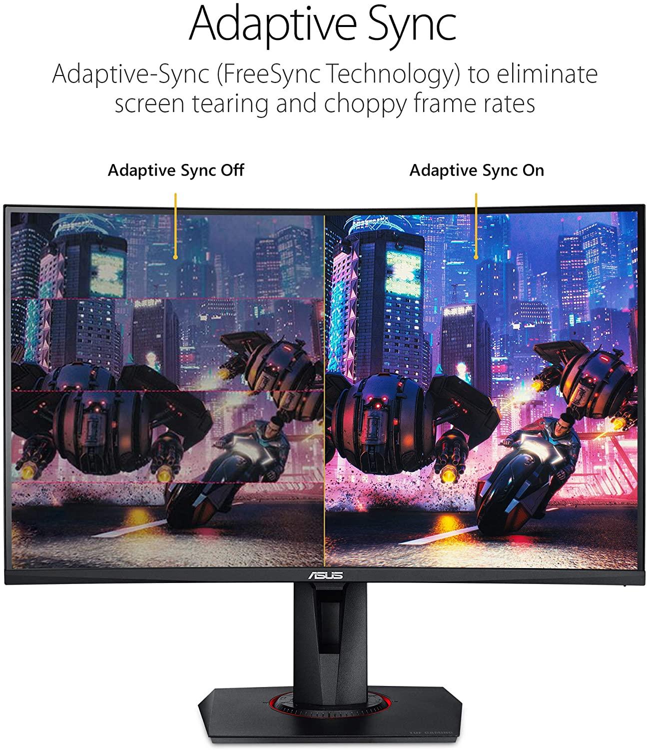 ASUS TUF VG27VQ 27" CURVED GAMING MONITOR - DataBlitz
