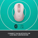 LOGITECH M650 SIGNATURE WIRELESS MOUSE (ROSE) - DataBlitz