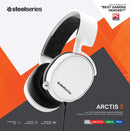 STEELSERIES ARCTIS 3 ALL PLATFORM WIRED GAMING HEADSET 2019 EDITION WHITE (PN61506) - DataBlitz