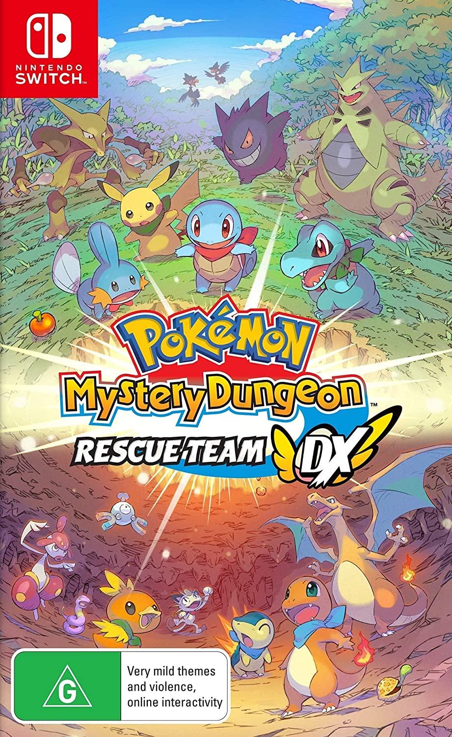 Nintendo Switch Pokemon Mystery Dungeon Rescue Team DX (AU)