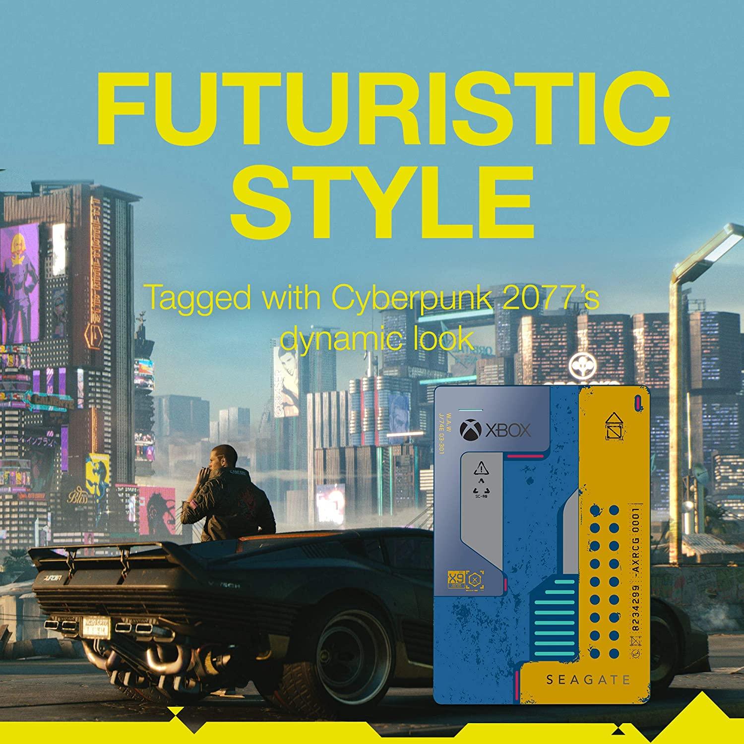 SEAGATE XBOXONE 2TB/TO CYBERPUNK 2077 GAME DRIVE SPECIAL EDITION - DataBlitz