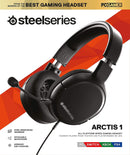 STEELSERIES ARCTIS 1 ALL-PLATFORM WIRED GAMING HEADSET (PC/SWITCH/XBOX/PS4) (PN61427) - DataBlitz