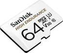 Sandisk High Endurance 64GB MicroSDXC Card