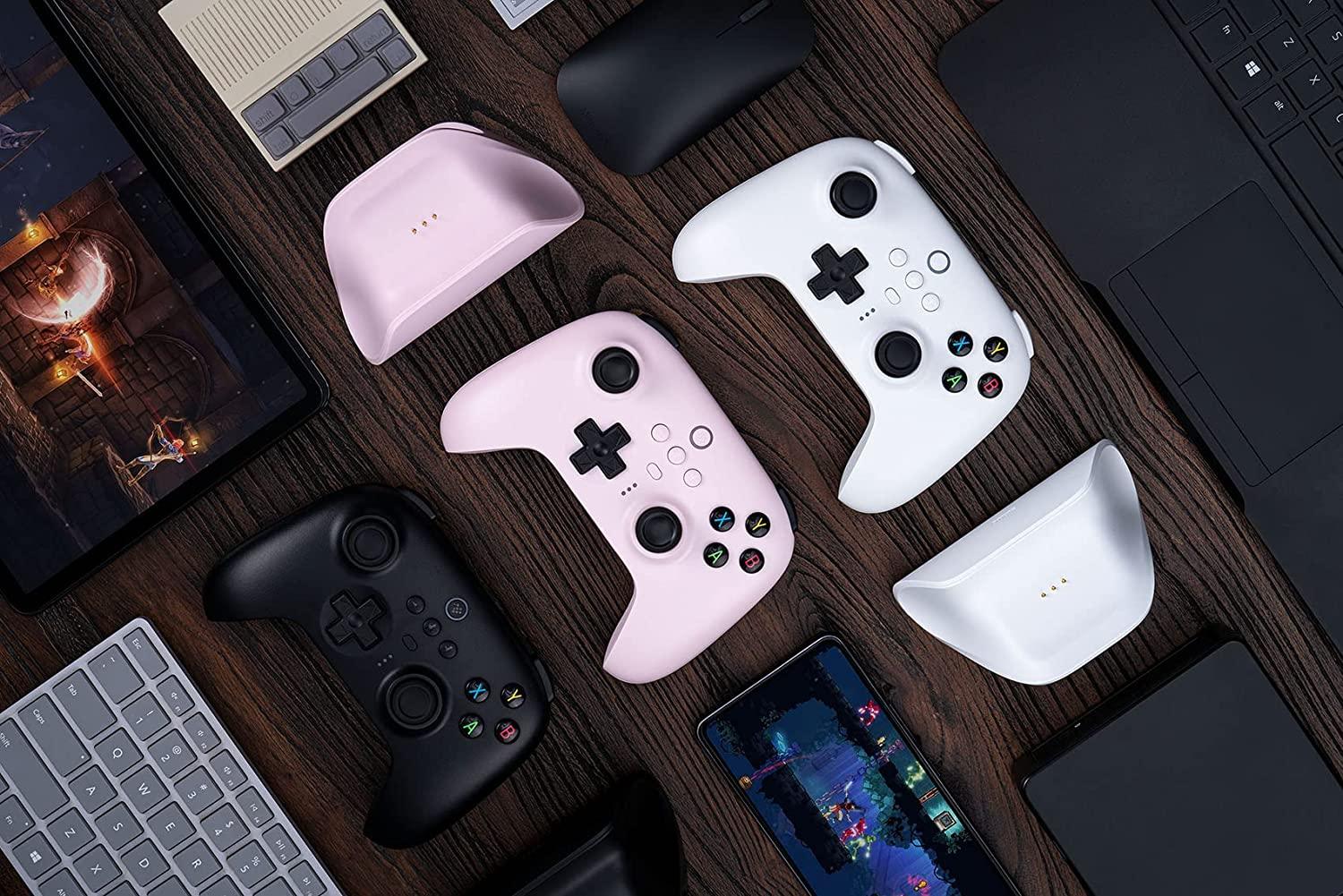 8BITDO Ultimate Wireless 2.4G Controller (Windows/Android/Raspberry Pi) (Pastel Pink Edition) (81HA03) - DataBlitz