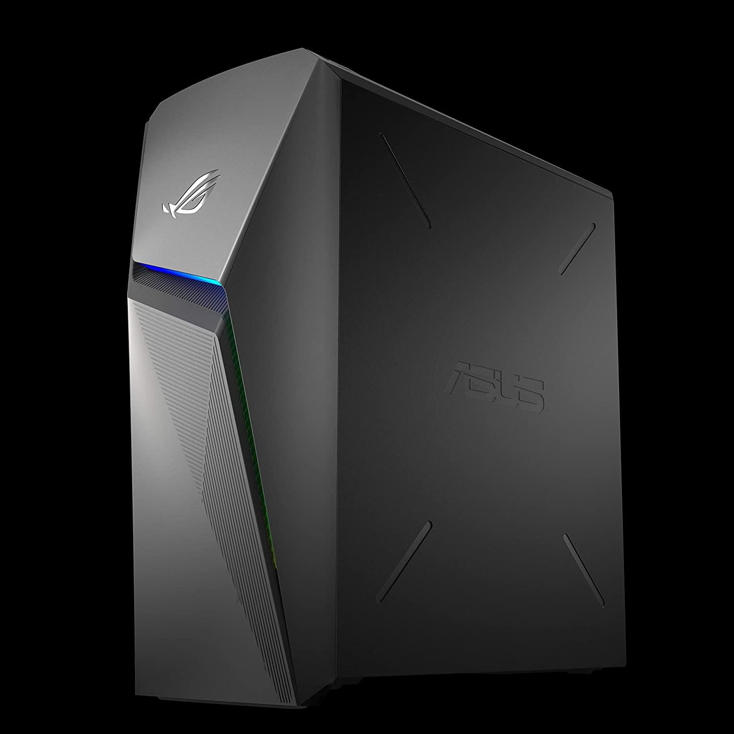 ASUS ROG STRIX G10DK-75700G006WS AMD R7-5700G 16GB RAM 1TB HDD + 256GB SSD NV GTX1660TI 27L TOWER GAMING DESKTOP (GRAY) + MS OFFICE HOME & STUDENT 2021 - DataBlitz