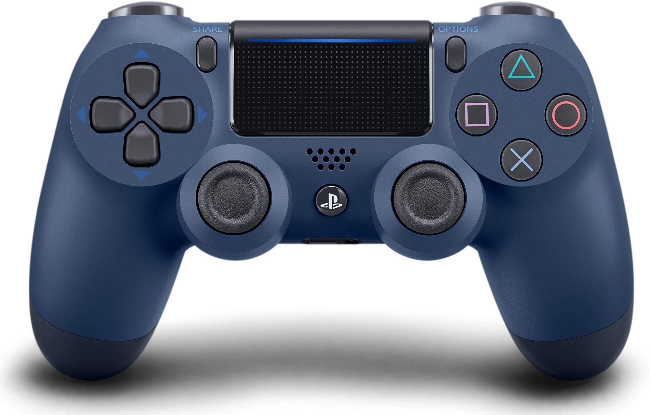 PS4 DUALSHOCK 4 WIRELESS CONTROLLER MIDNIGHT BLUE LATAM (CUH-ZCT2U) - DataBlitz