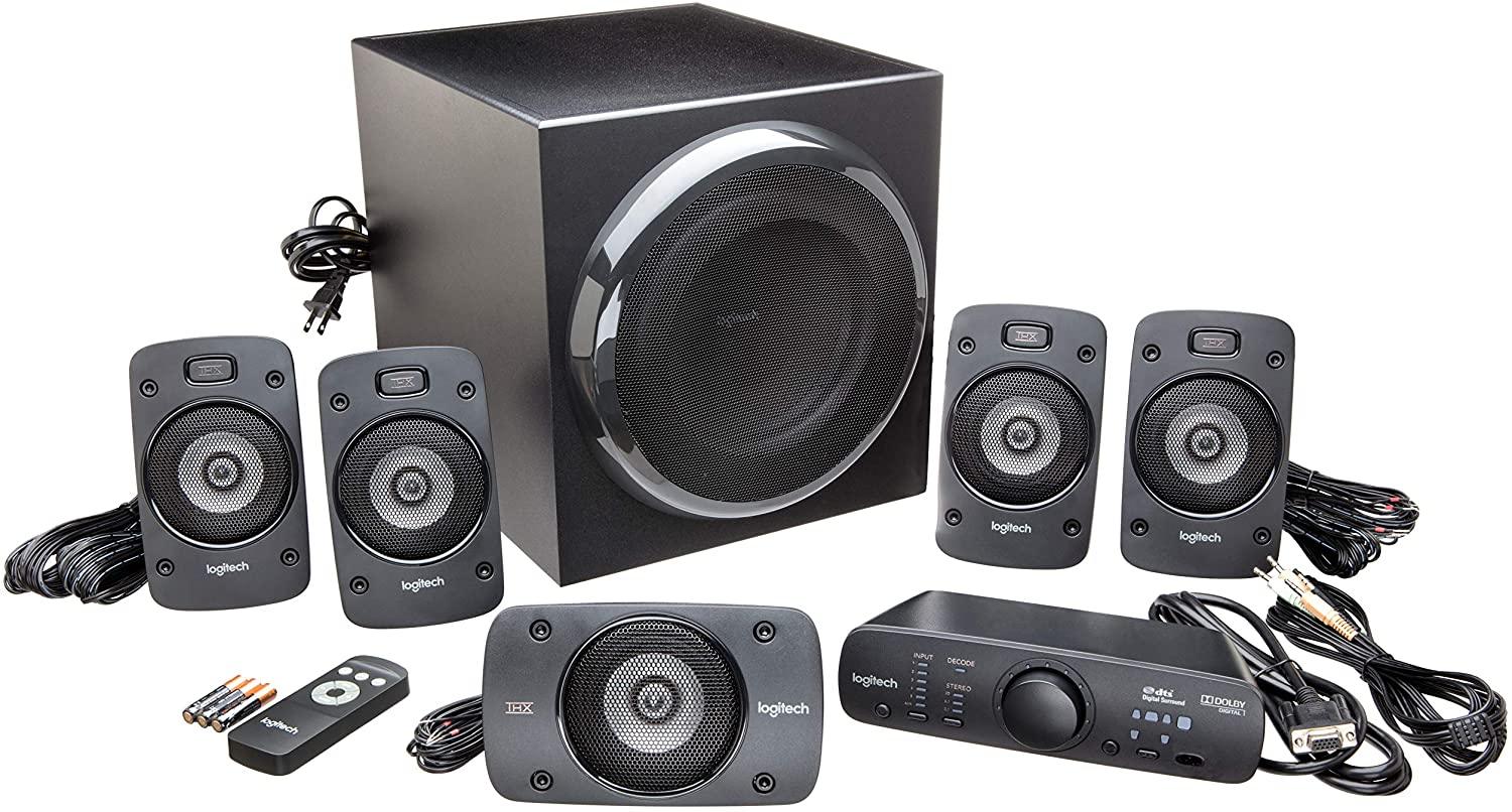 LOGITECH Z906 SURROUND SOUND SPEAKERS - DataBlitz