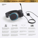STEELSERIES ARCTIS 5 BLACK 7.1 SURROUND RGB GAMING HEADSET 2019 EDITION (PN61504) - DataBlitz