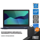 LENOVO IDEAPAD FLEX 3 11IGL05 82B2001SPH IPS LAPTOP (ABYSS BLUE) | 11.6" FHD | INTEL PENTIUM SILVER | 4GB DDR4 | 256GB SSD | INTEL UHD | WIN10 + LENOVO LAPTOP CASUAL BACKPACK B210 - DataBlitz