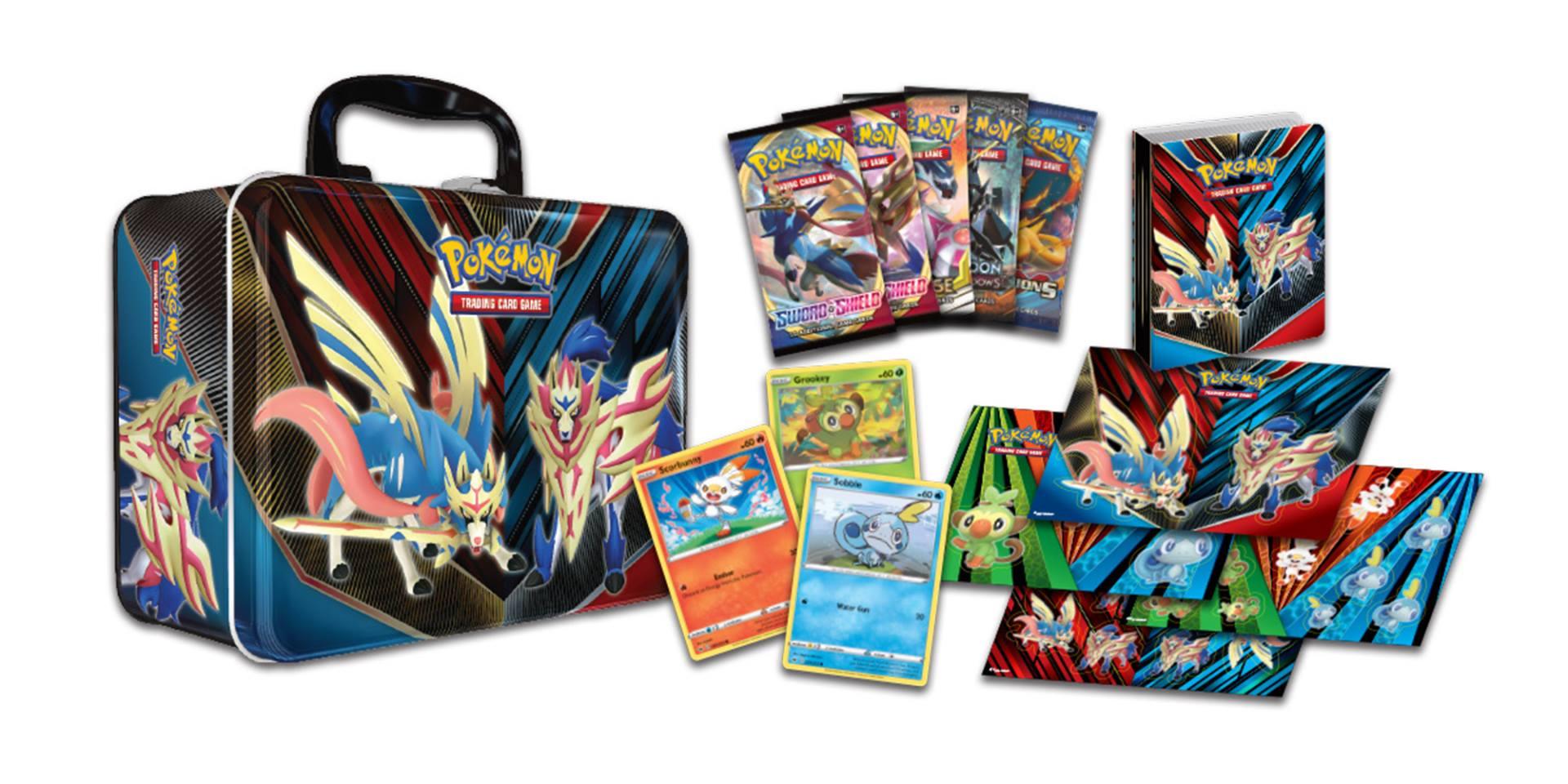 POKEMON TRADING CARD GAME SPRING 2020 COLLECTOR CHEST (GROOKEY, SCORBUNNY, SOBBLE) - DataBlitz