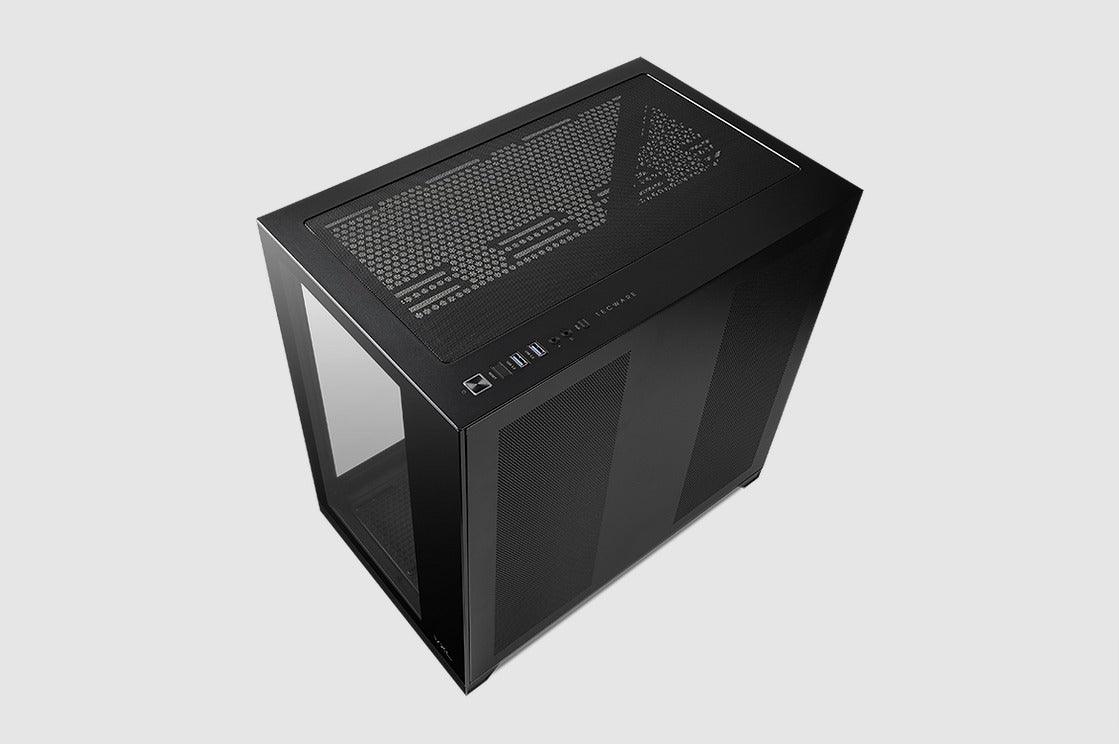 Tecware VXL TG Dual Chamber ATX Case (Black) - DataBlitz