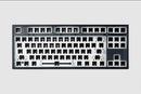 Tecware Veil 87 Barebones Keyboard Kit (Black) - DataBlitz