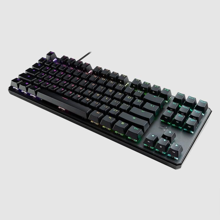 Tecware Phantom+ 87-Keys RGB Wired Mechanical Keyboard (Pre-Lubed Wraith Orange Tactile Switches) - DataBlitz