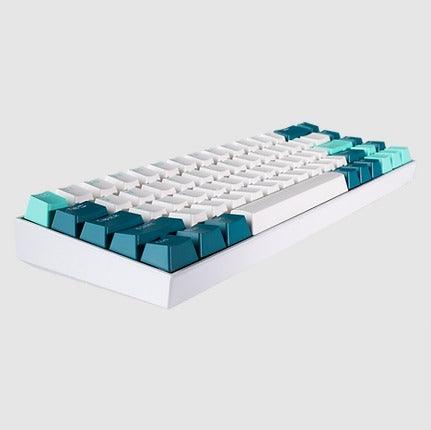 Tecware B68+ 3-Mode Wireless Mechanical Keyboard (Gateron Yellow Switch) (Light Keycaps) - DataBlitz