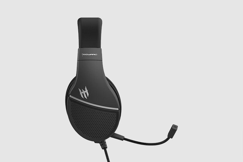 Tecware Q2 3.5mm Over Ear Wired Gaming Headset + Mic - DataBlitz