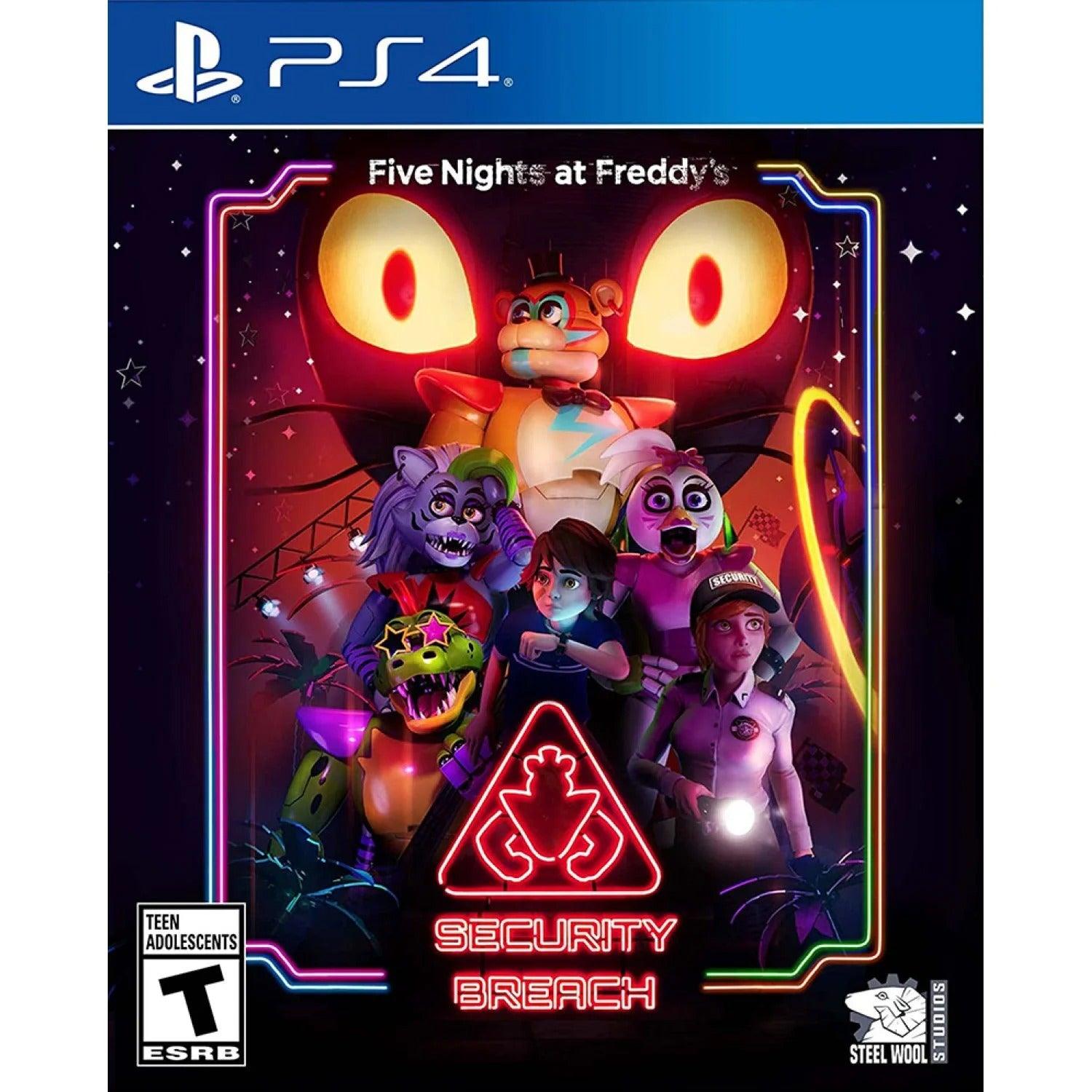 PS4 FIVE NIGHTS AT FREDDYS SECURITY BREACH ALL (US) (ENG/FR) - DataBlitz