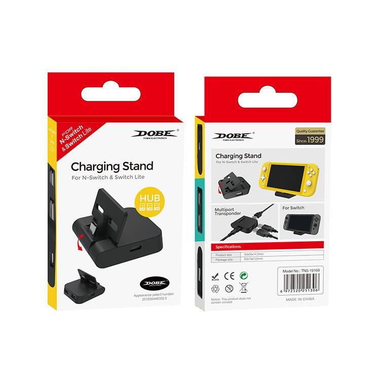 DOBE NSW CHARGING STAND FOR N-SWITCH & SWITCH LITE HUB (TNS-19169) - DataBlitz