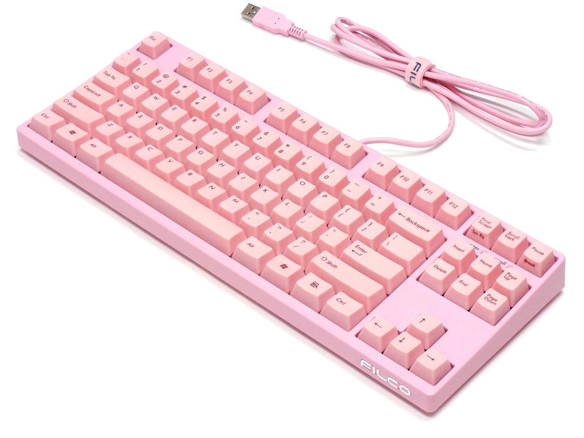Filco Majestouch 2 Tenkeyless 87 US ASCII Mechanical Keyboard Pink (MX Blue Switch) (FKBN87MC/EP2) - DataBlitz
