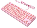 Filco Majestouch 2 Tenkeyless 87 US ASCII Mechanical Keyboard Pink (MX Blue Switch) (FKBN87MC/EP2) - DataBlitz