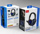 IPEGA GAMING HEADSET FOR P4 SERIES/X-ONE SERIES/N-SWITCH/N-SWITCH LITE/MOBILE/TABLETS/PC (BLUE) (PG-R006B) - DataBlitz