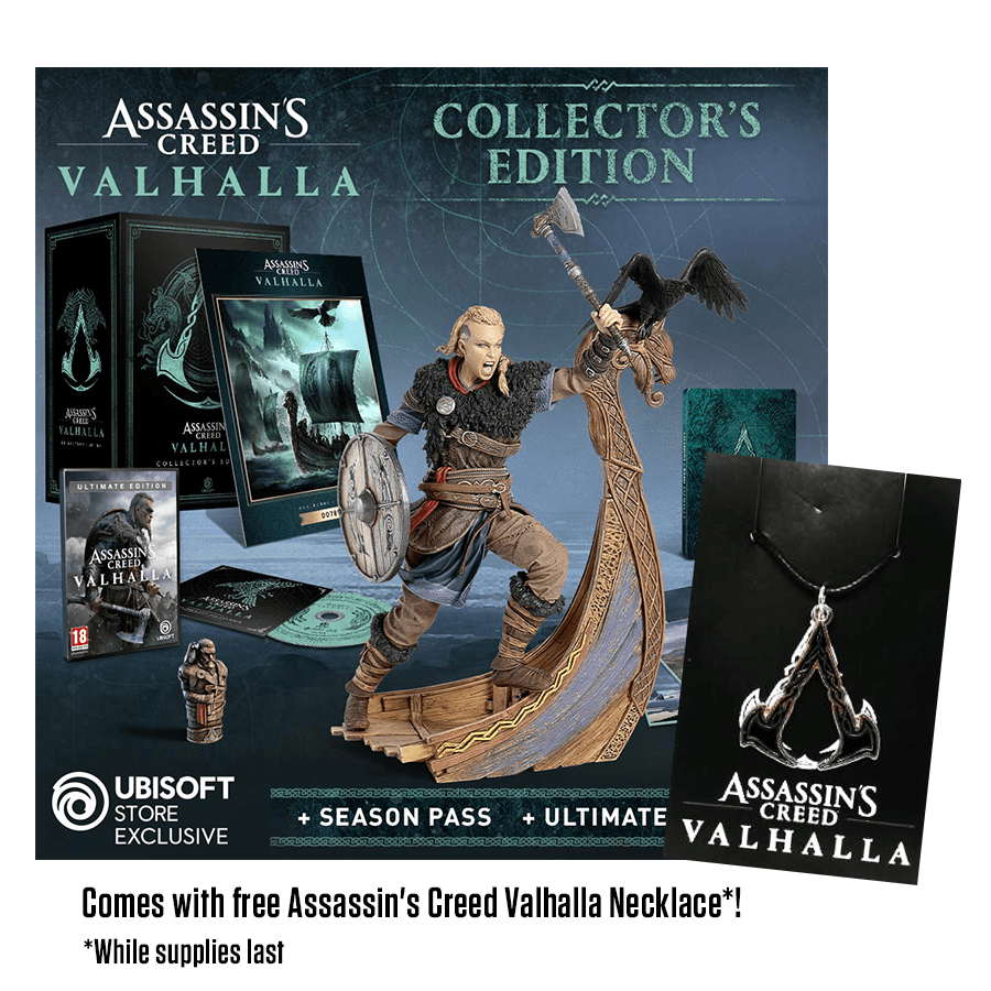 PS4 ASSASSINS CREED VALHALLA COLLECTORS EDITION REG.3 - DataBlitz