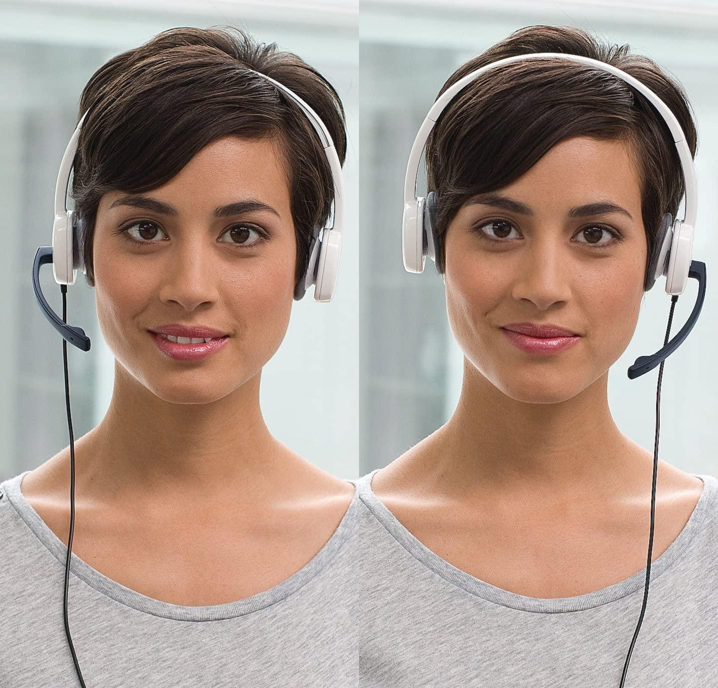 Logitech H150 Stereo Headset (Cloud White) - DataBlitz