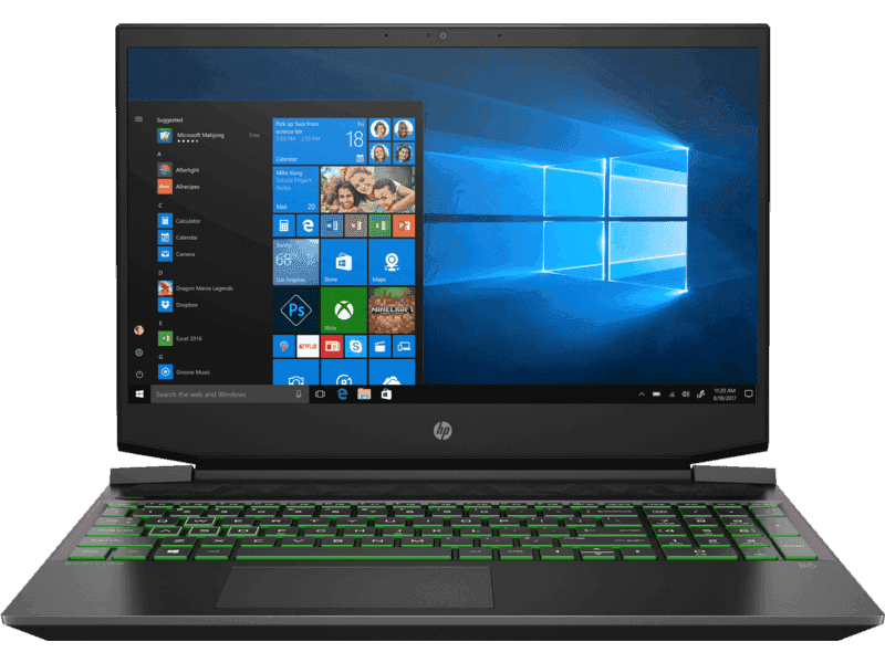 HP PAVILION 15-EC2087AX GAMING LAPTOP (ACID GREEN) | 15.6" FHD | RYZEN 5 5600H | 8GB DDR4 | 512 SSD | RTX 3050 | WIN10 + HP VALUE BACKPACK - DataBlitz