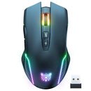 Onikuma CW905 3600 DPI Wireless Gaming Mouse 7 Buttons Design RGB (Black) - DataBlitz
