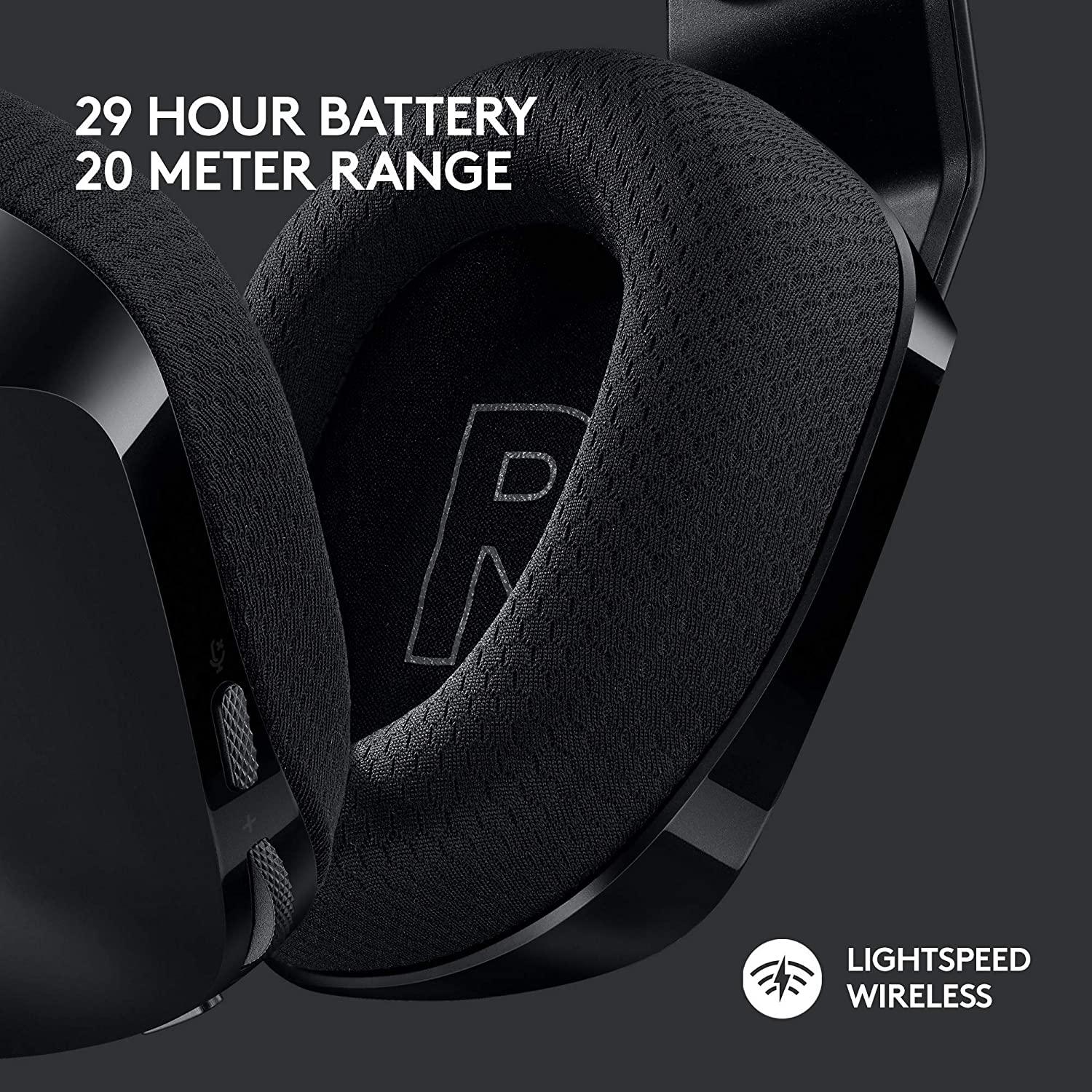 LOGITECH G733 LIGHTSPEED WIRELESS RGB GAMING HEADSET (BLACK) - DataBlitz