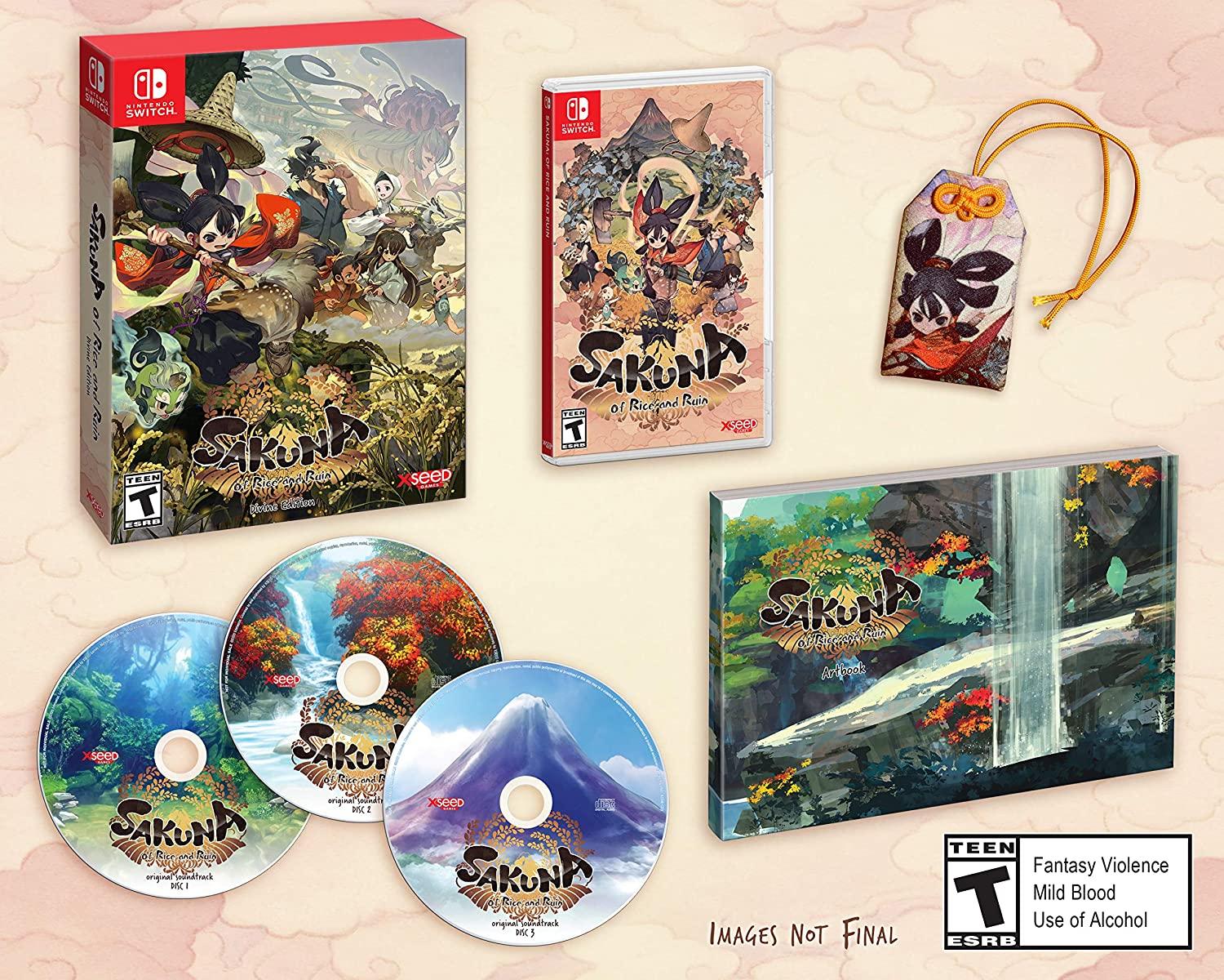 Nintendo Switch Sakuna Of Rice And Ruin Divine Edition