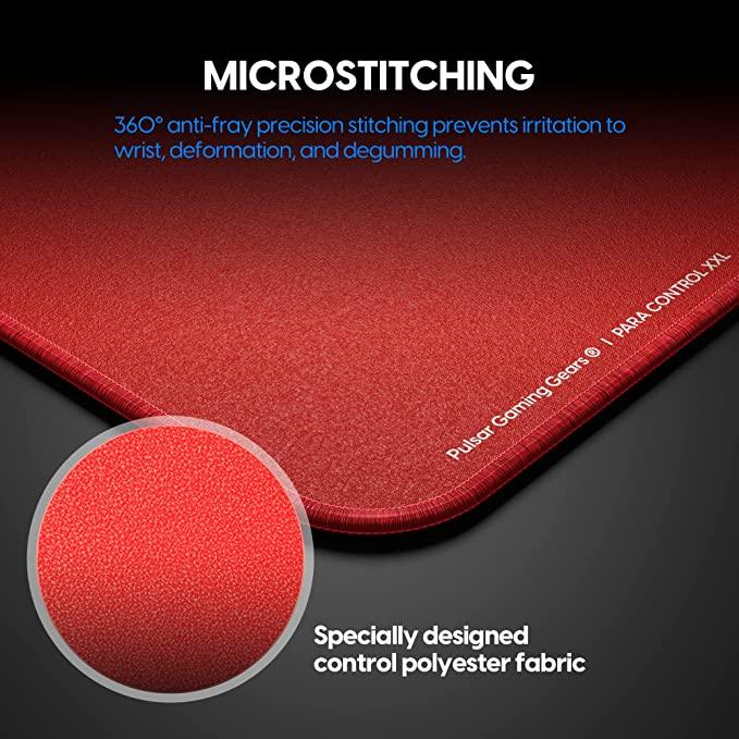 Pulsar Para Control Mouse Pad V2 (Medium Speed) (XXL Red) (PMP11XXLR) - DataBlitz