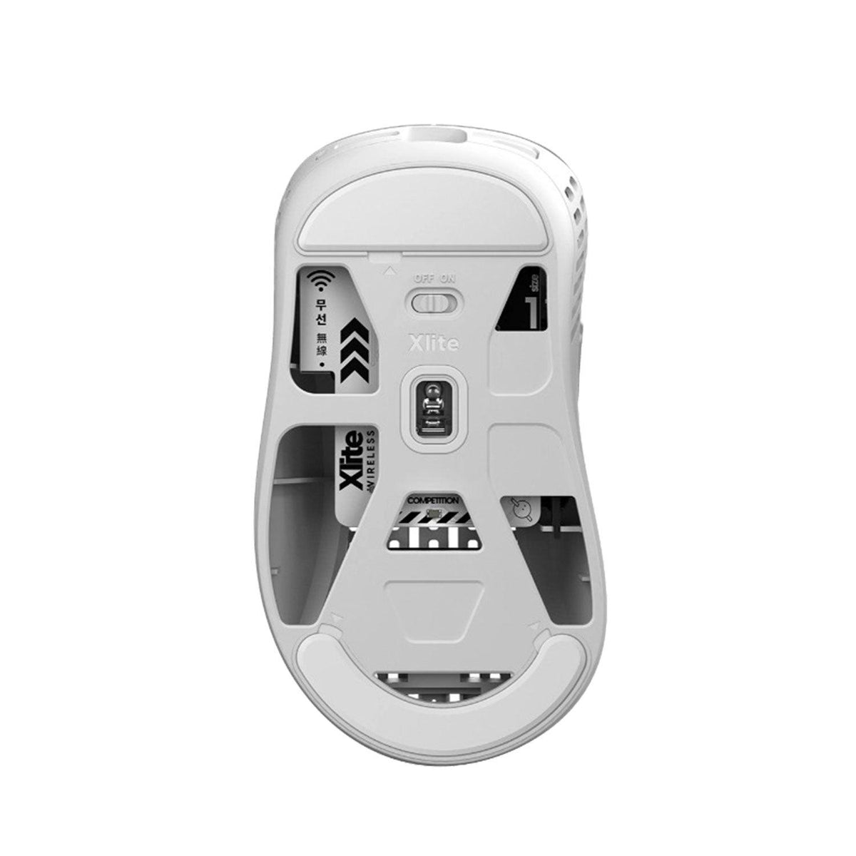 PULSAR Xlite V2 Mini Wireless Gaming Mouse (White) (PXW22S) - DataBlitz