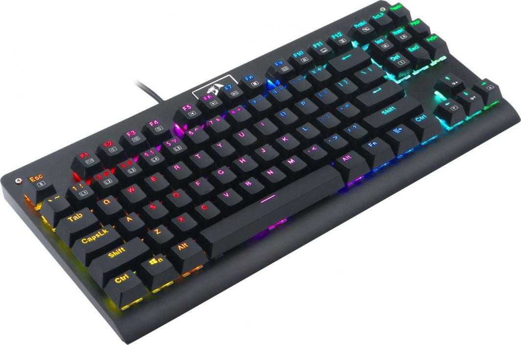 REDRAGON Dark Avenger RGB Mechanical Gaming Keyboard (Dust-Proof Blue Switch) (K568RGB-2) - DataBlitz