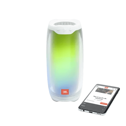 JBL PULSE 4 PORTABLE BLUETOOTH SPEAKER (WHITE) - DataBlitz