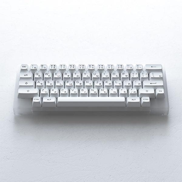 AKKO ACR59 COMBO RGB (SMD LED & UNDERGLOW) HOT-SWAPPABLE ACRYLIC MECHANICAL KEYBOARD BLACK ON WHITE (JELLY WHITE SWITCHES) - DataBlitz