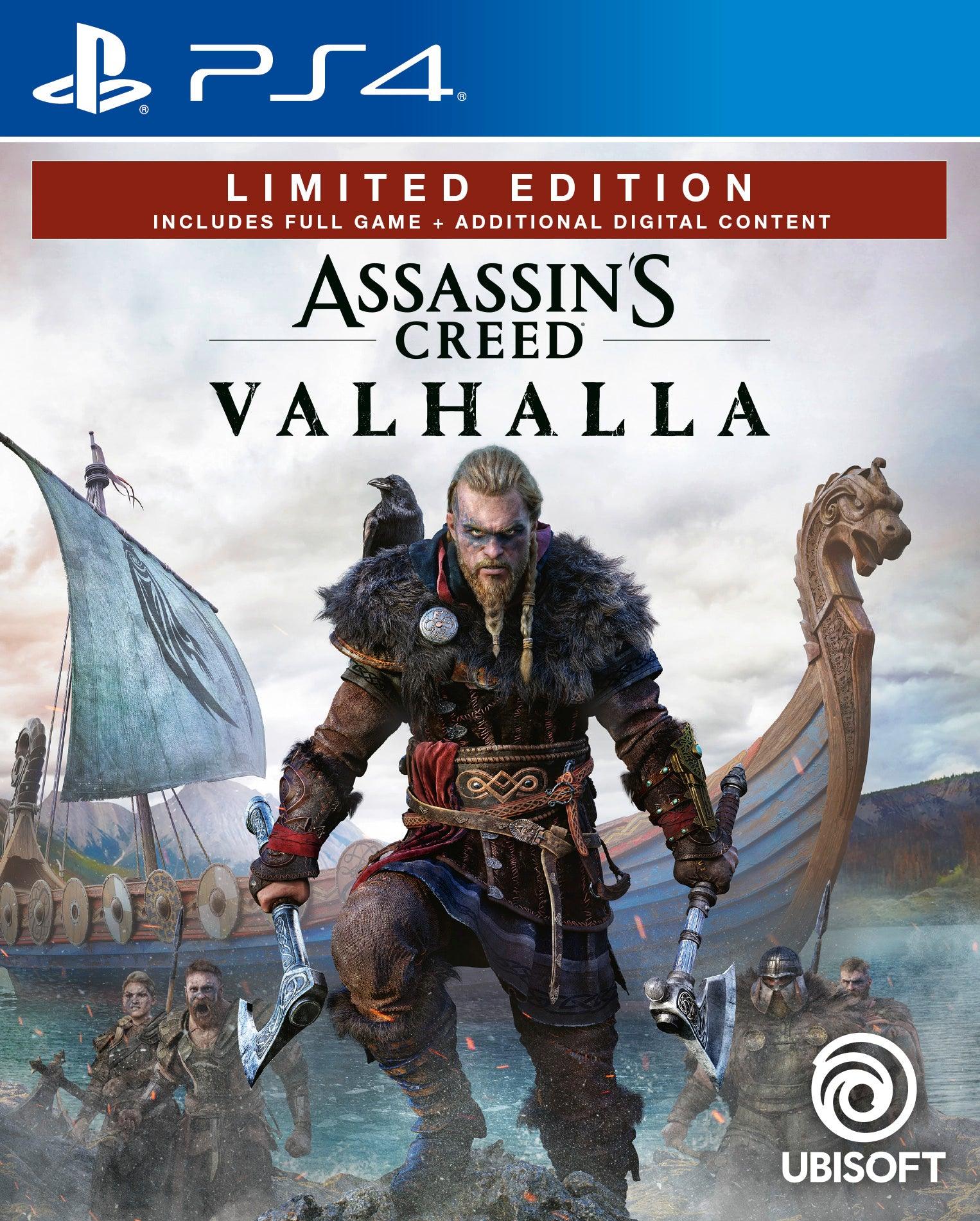 PS4 ASSASSINS CREED VALHALLA LIMITED EDITION REG.3 - DataBlitz