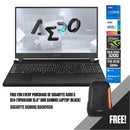 Gigabyte AERO 5 XE4-73PH614SH Gaming Laptop (Black) | 15.6" UHD | i7-12700H | 16GB DDR4 | 1 TB SSD | RTX™ 3070 Ti | Windows 11 Home + Gigabyte Backpack - DataBlitz